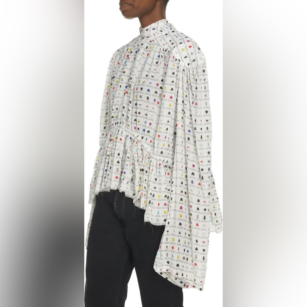 Balenciaga Silk Top